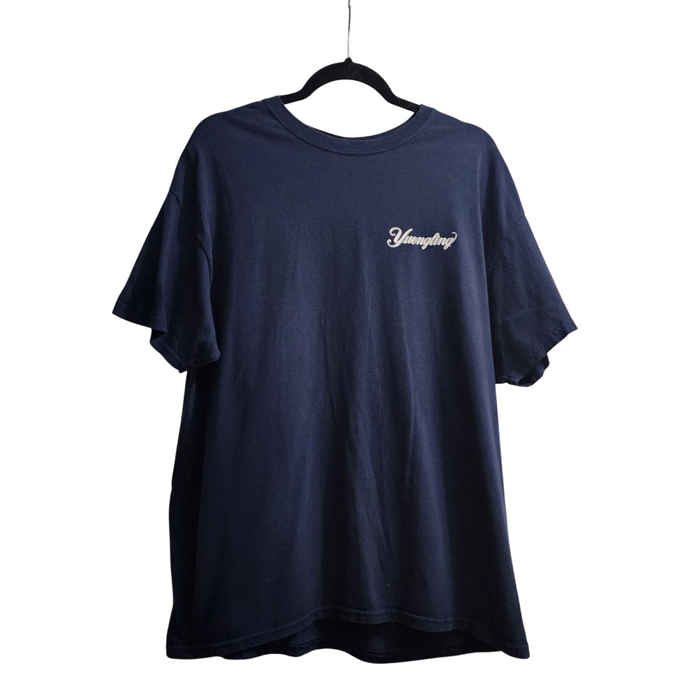 Yuengling We‎ Support Our Troops Navy Blue Graphic T-Shirt XL